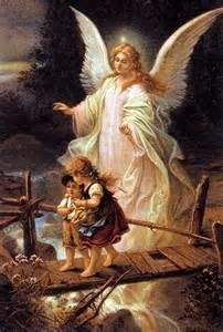 angel-watching-children